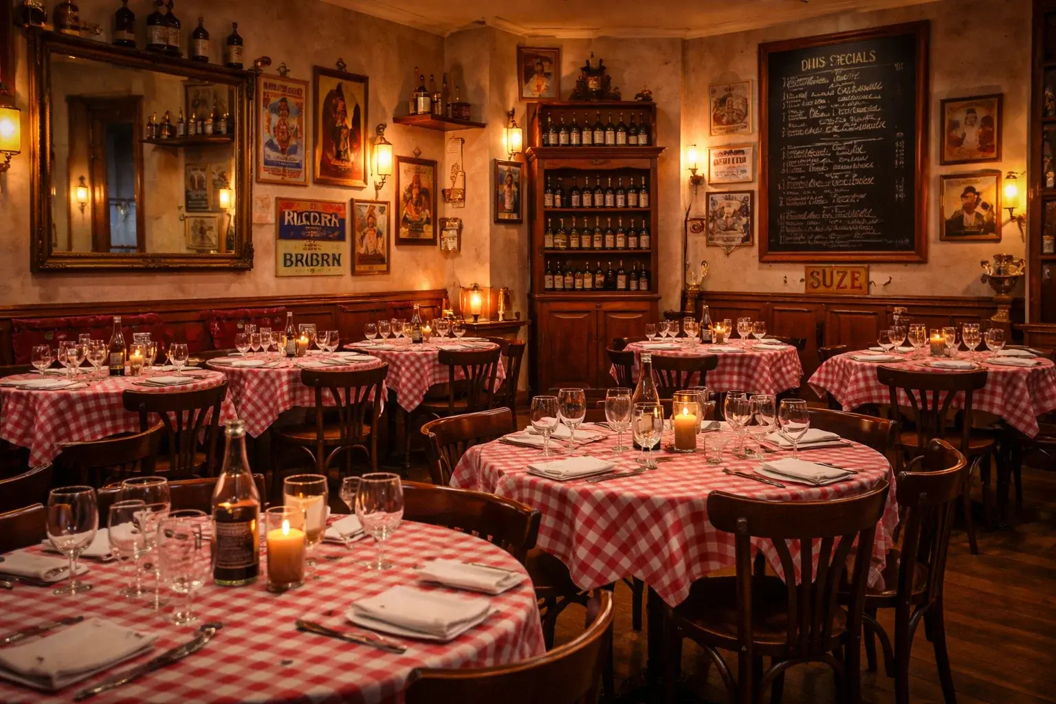 Intérieur du restaurant